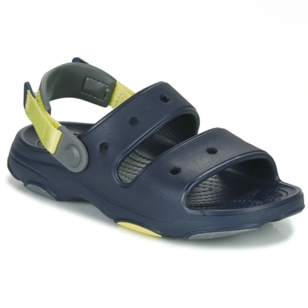 Crocs | Unisex All Terrain Sandal Navy Yellow | 6